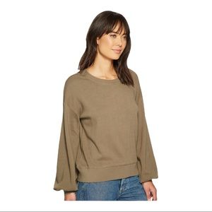 Paige Size Large Green Cortlynn Sweatshirt